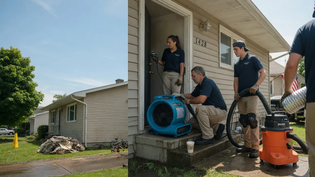 Water Damage Restoration in Bowie, TX near me